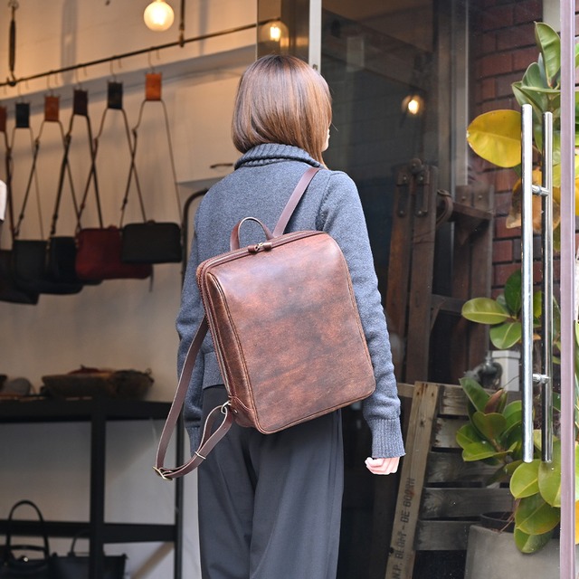 ソフトシェルリュックM / ハバナ限定仕様