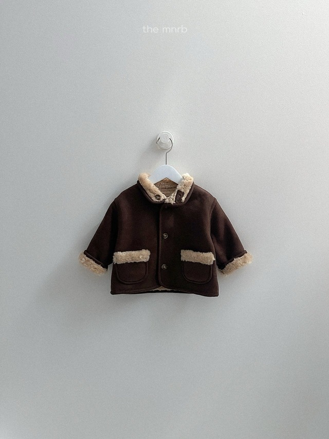 【予約/特典】mini robe / Reversible suede jacket