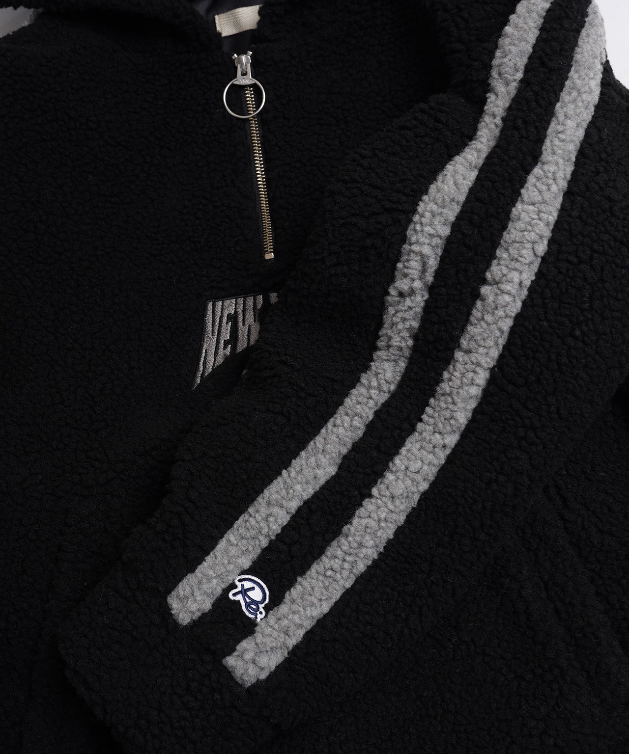 NEW YORK LOGO BOA HALF ZIP PULL-OVER［REJ098］