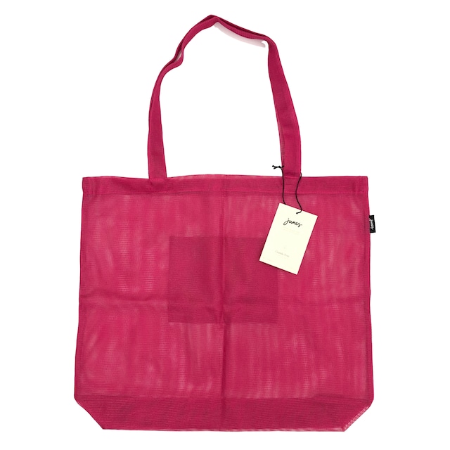 JUNES Bio-Knit　The Grande Tote：Beetroot