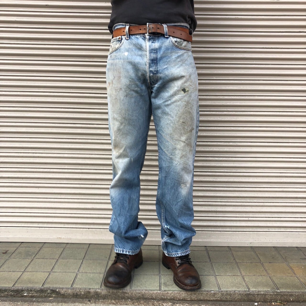 リーバイス 再構築デニム ジーンズ リメイク ヴィンテージ 古着