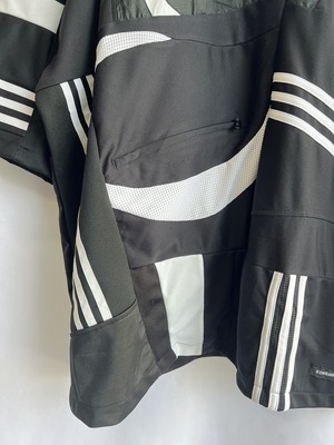 【KOH ISHIGURO】"再構築" REMAKE big silhouette LINE patchwork T-shirts