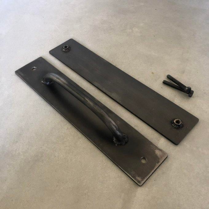 数量限定 IDH-PP7-1 ドアノブ 70cm 押す＋引く/1セット 取手