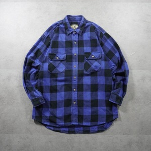 FIELD&STREAM heavy flannel shirt XL 古着