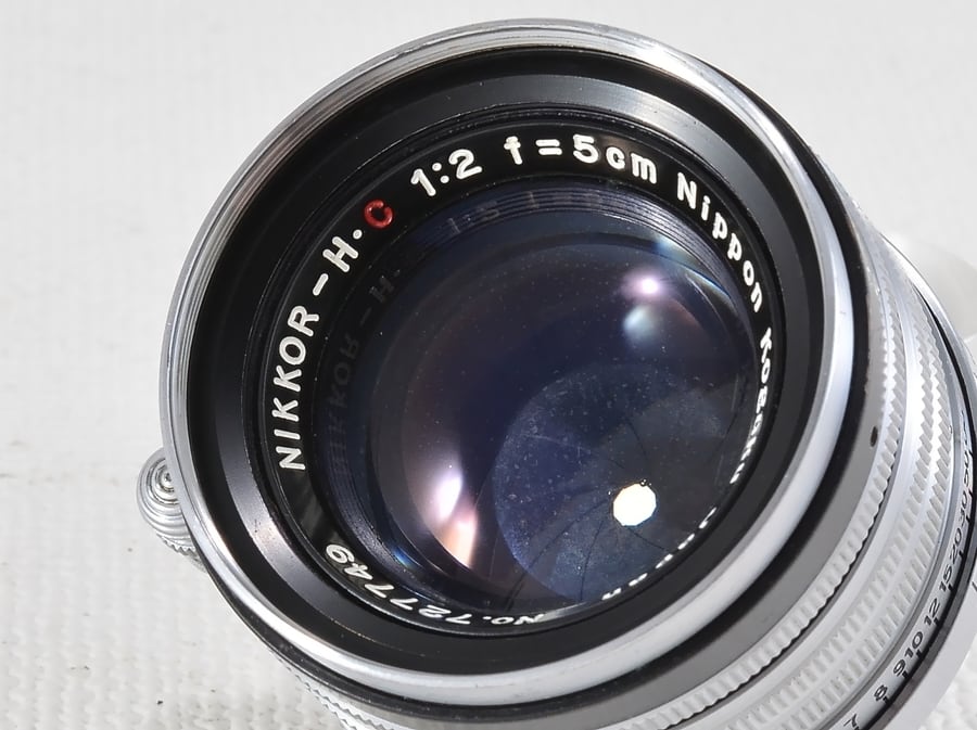 Nikon NIKKOR-H.C 5cm F2 黒帯 Leica L39 ニコン（17453 ...