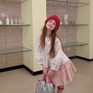 春民族柄刺しゅうブラウス