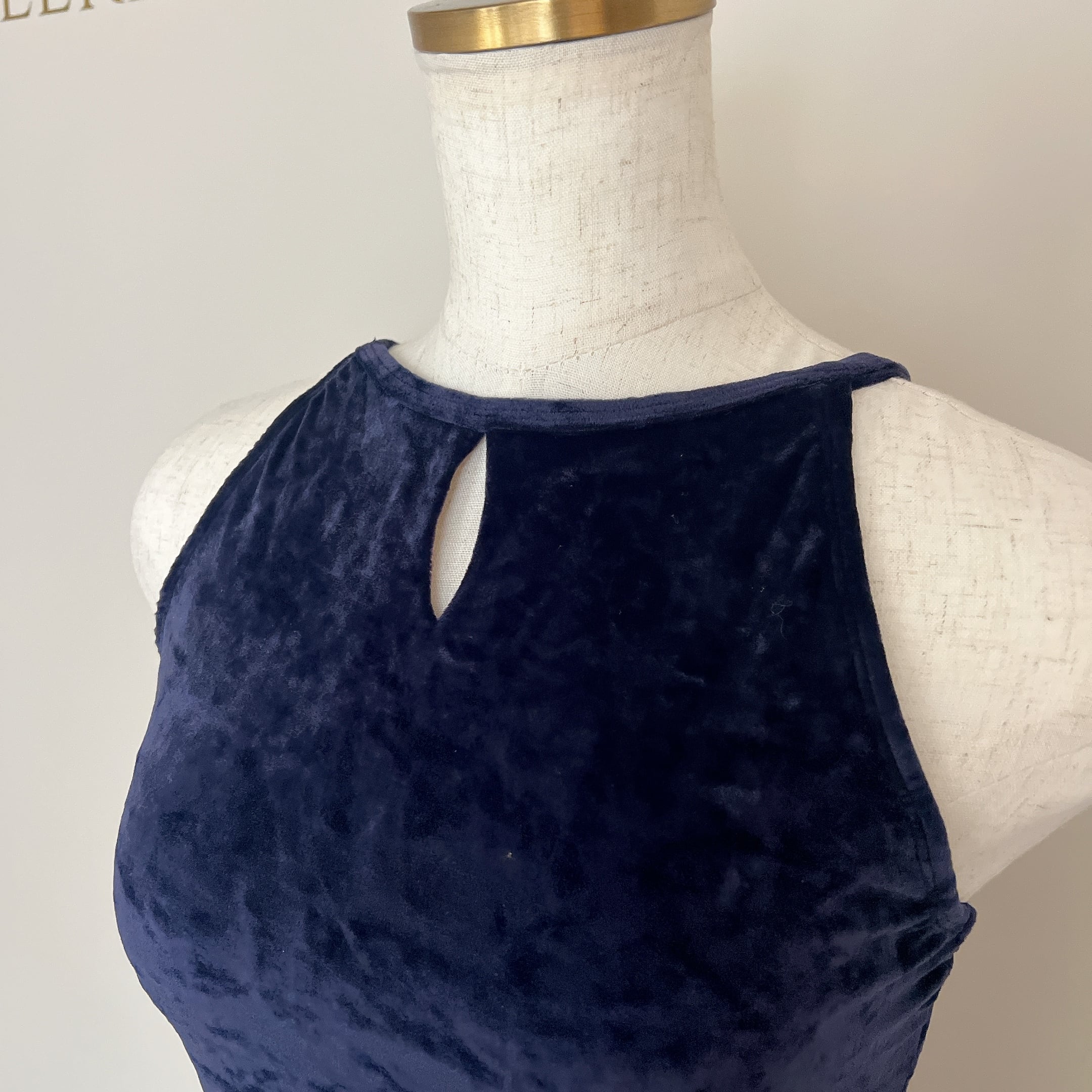 Velour Kitty バレエレオタード（Navy) | バレエショップ Snowflake