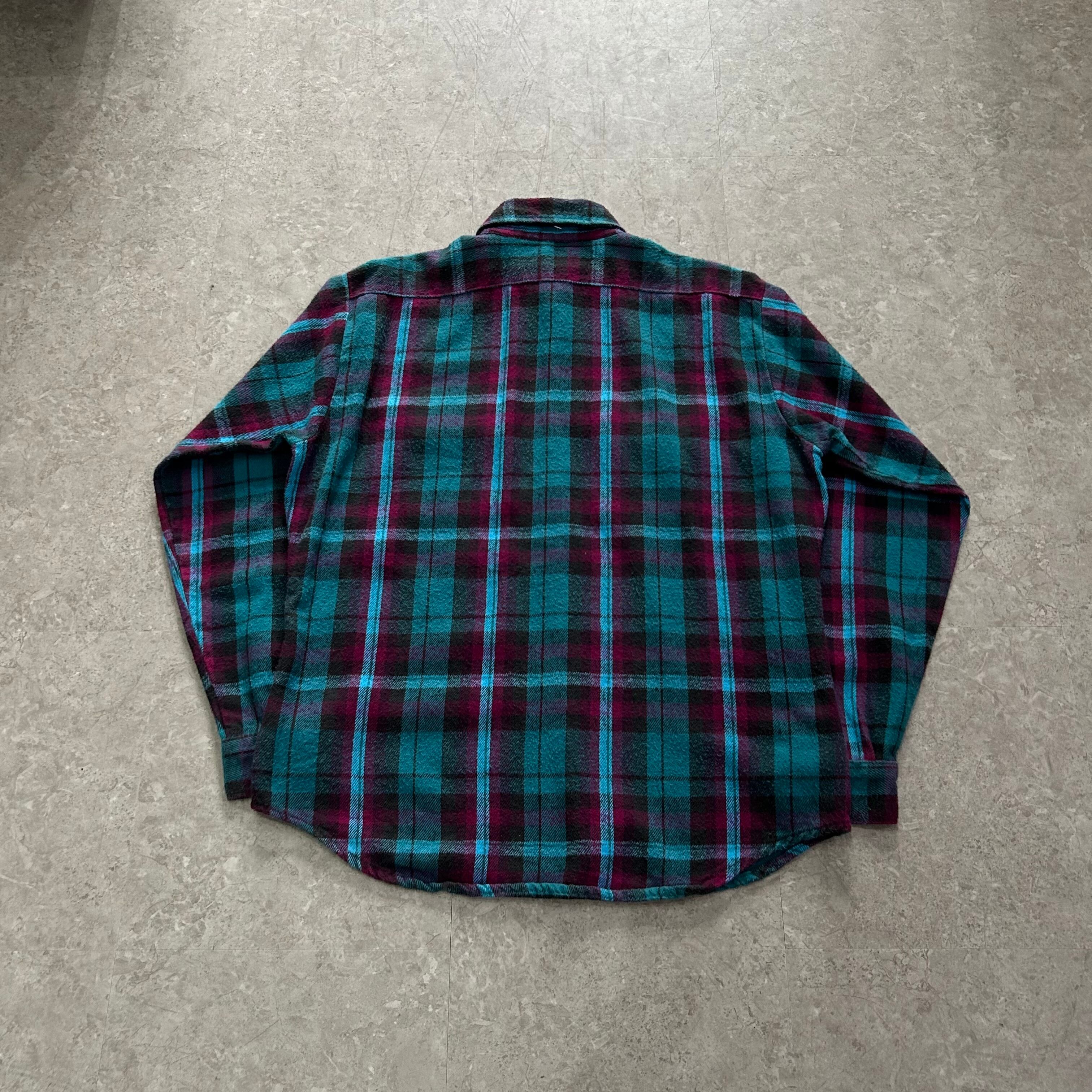 80s FIVE BROTHER heavy flannel shirt【仙台店】 | What'z up