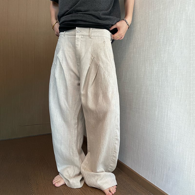 HYKE【ハイク】 DENIM WIDE LEG PANTS (13249 Col /USED WASH BLUE