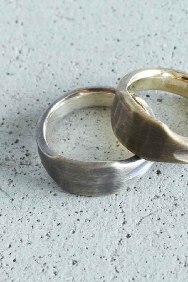 STUDBAKER ID RING【STERLING SILVER】