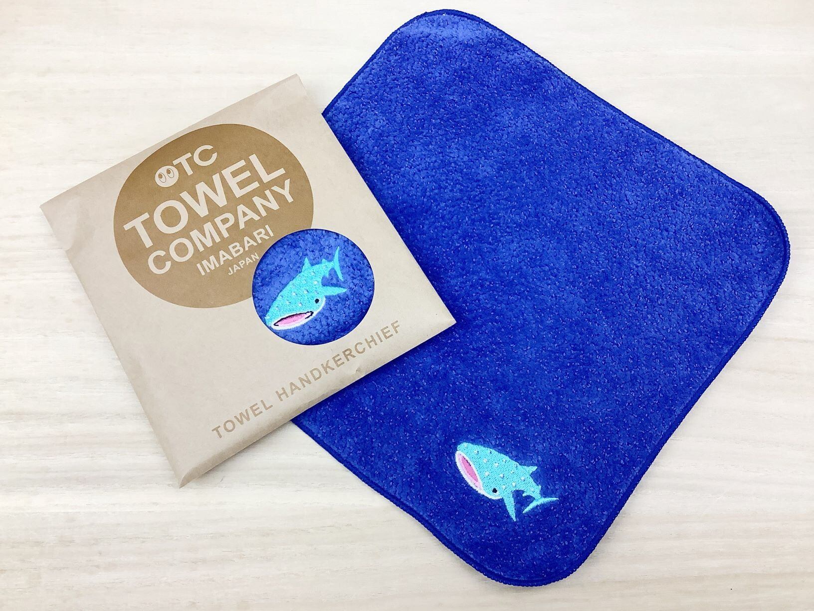 ハイメン 「今治タオルハンカチ」水族館ライフ ジンベエザメ