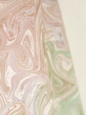 「夢の中の花の池で」マーブル柄〜セオアルファ 浴衣・夏着物・単衣