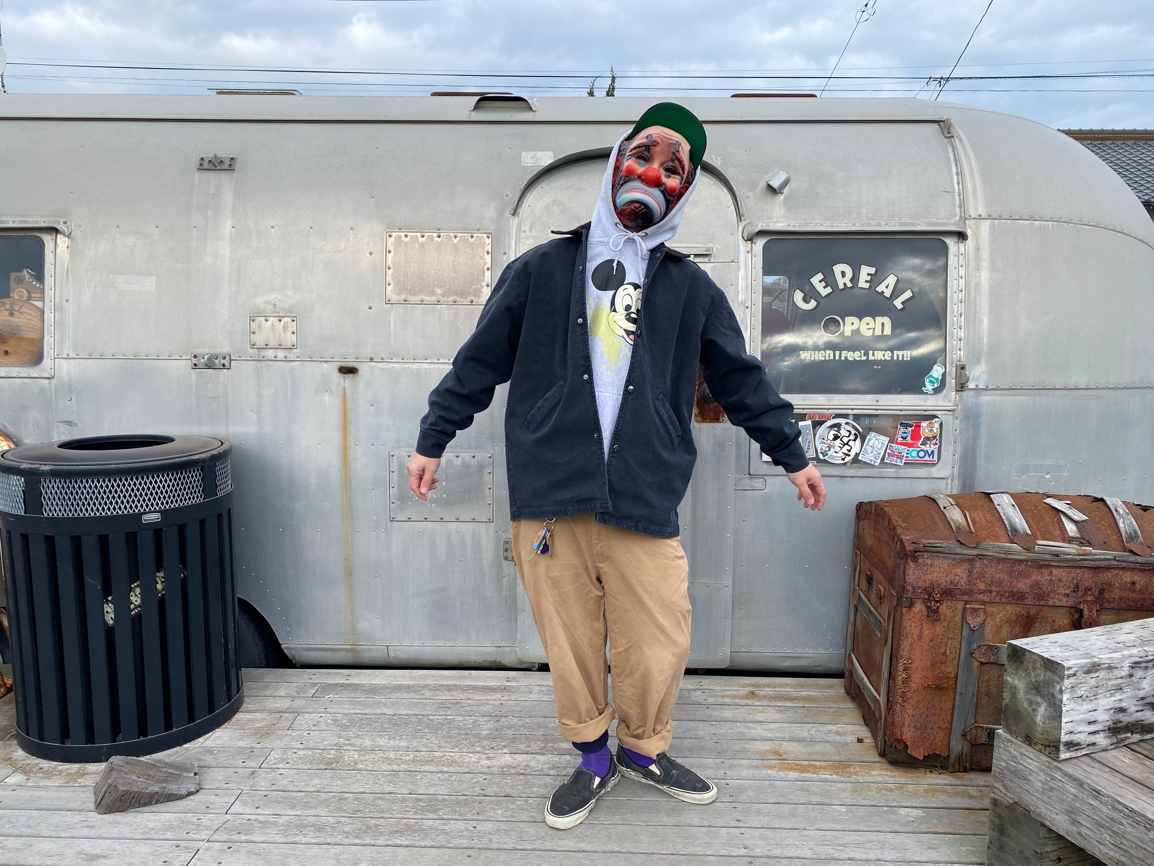 CEREAL ORIGINAL DUCK CHAMELEON JACKET 【無地プレーンタイプ】