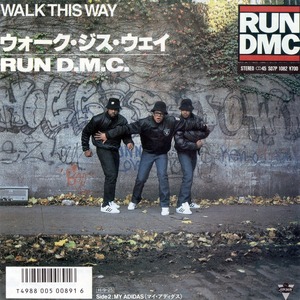 [7"]	WALK THIS WAY／RUN DMC