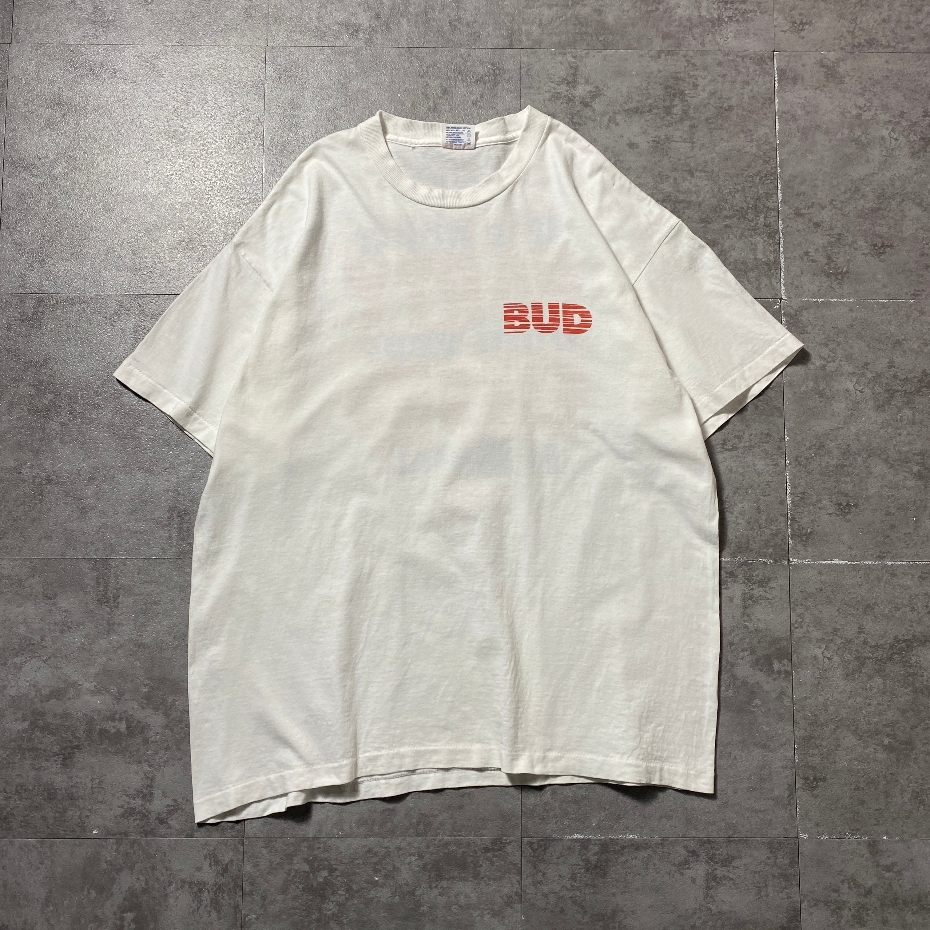 USA製】90's SOF Tee Budweiser バドワイザー バックプリント 飲料企業