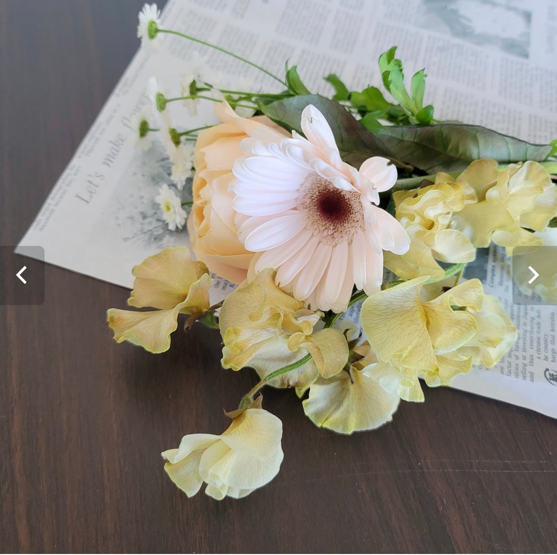 ホロポノお花の定期便 （切花）（月1コース） | 大人でちょっと個性的