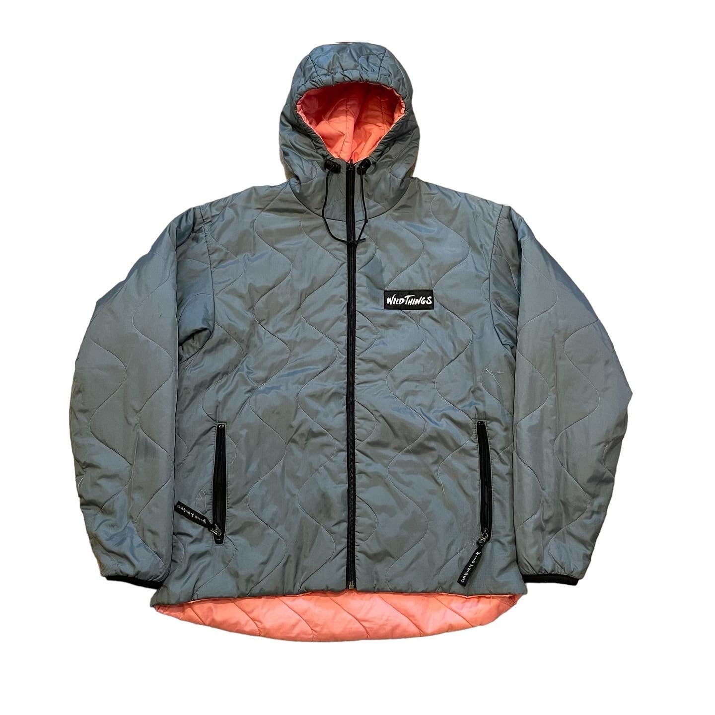 90s WILD THINGS primaloft reversible nylon foodie | What’z up powered by  BASE