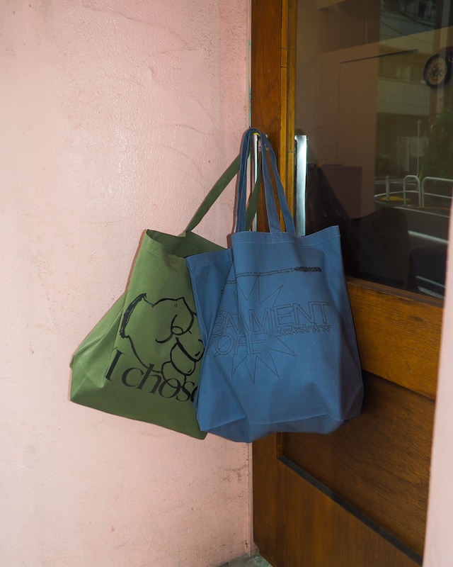 ORNAMENT STORE "(I Chose...)" Khaki Big Tote-bag