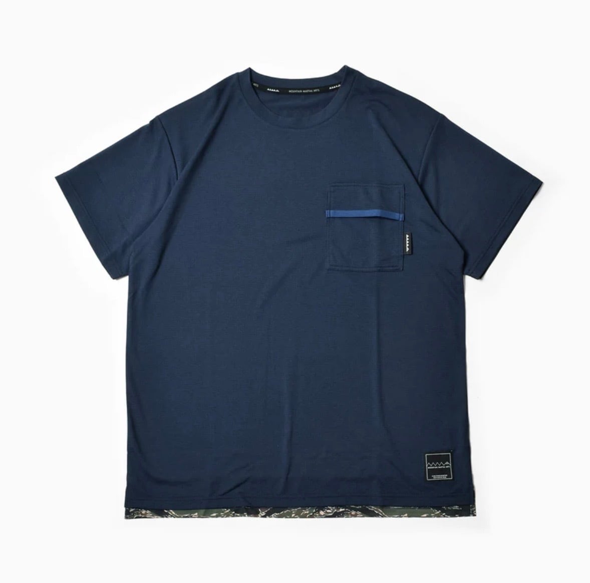 MMA(MOUNTAIN MARTIAL ATRTS) MMA Dry Pocket Tee (Navy)