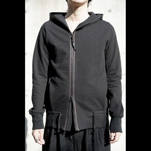 [D.HYGEN] (ディーハイゲン) ST101-0121S Heavy cotton jersey hooded JKT