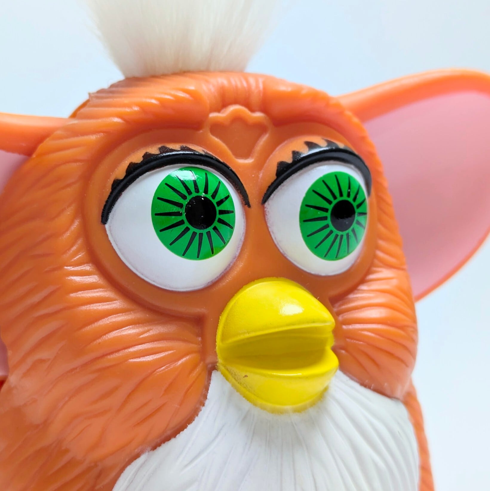 ☆ VINTAGE1998 ☆【 McDonald's × Furby ( ファービー )】 1998年マクドナルドミールトイ『キャメル ホワイトヘアー』ハッピーミール　〚アメリカン雑貨 アメトイ〛