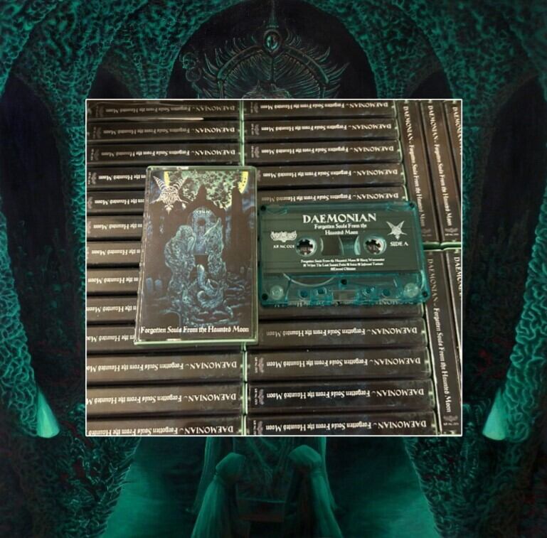 DAEMONIAN 『Forgotten Souls From the Haunted Moon (Cassette