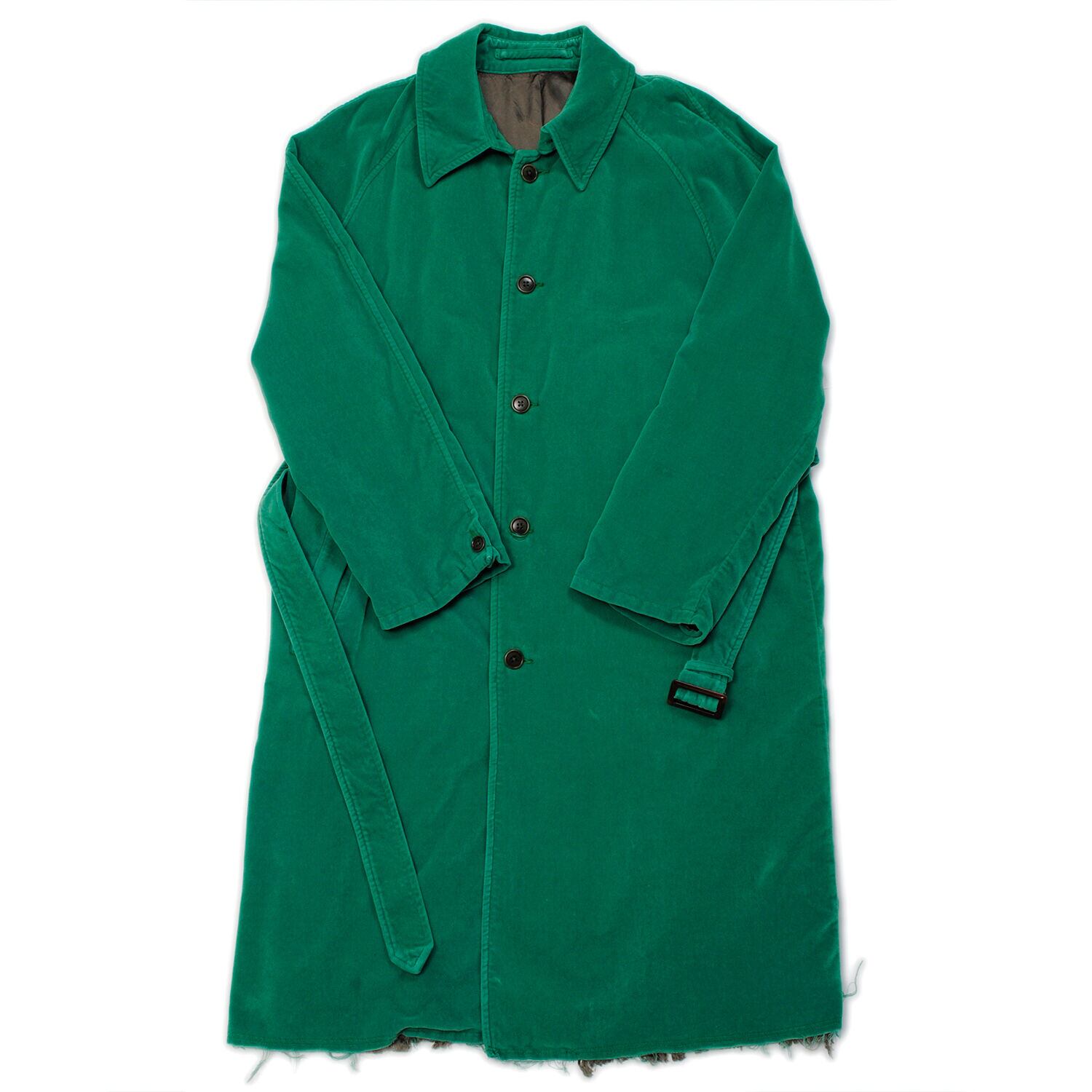 doublet CUT OFF VELVET COAT (BLACK) 21AW09CO46 | IAAAM doublet CUT OFF VELVET COAT (BLACK) 21AW09CO46 | IAAAM