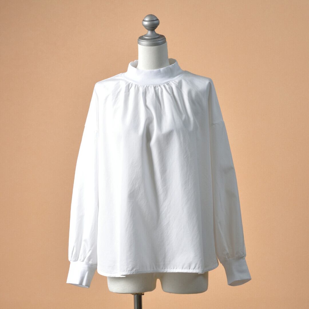 Fabrique en planete terre ファブリケアンプラネテール コンビネーションモックネック・ホワイト【送料無料】