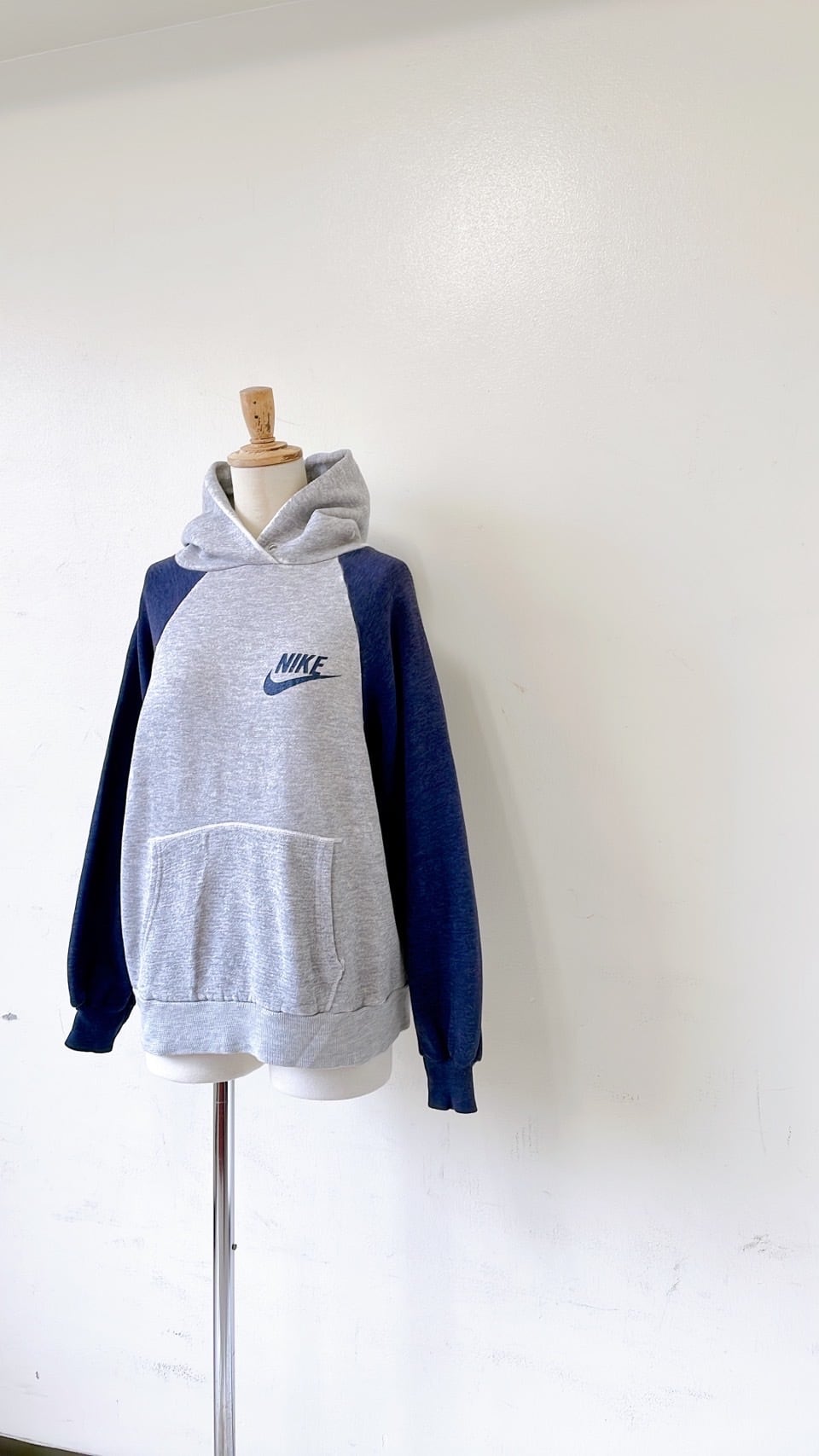 70年代～ NIKE 2トーンラグランスリーブスウェットパーカー USA製