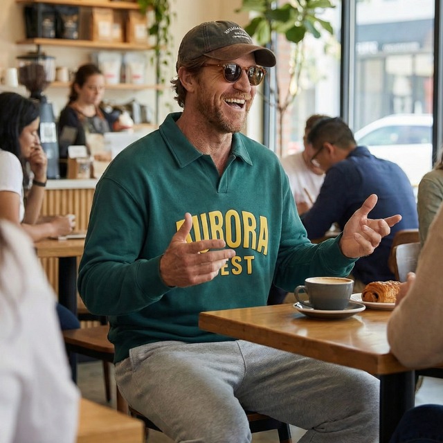 アメリカン カレッジロゴ襟付きスウェットプルオーバー 3色　S2307