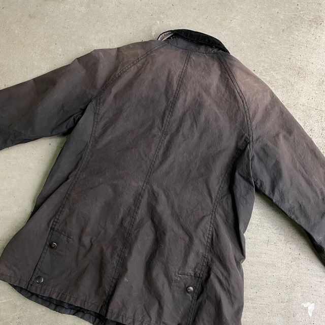 英国製 Barbour バブアー ワックスコットン オイルドジャケット 