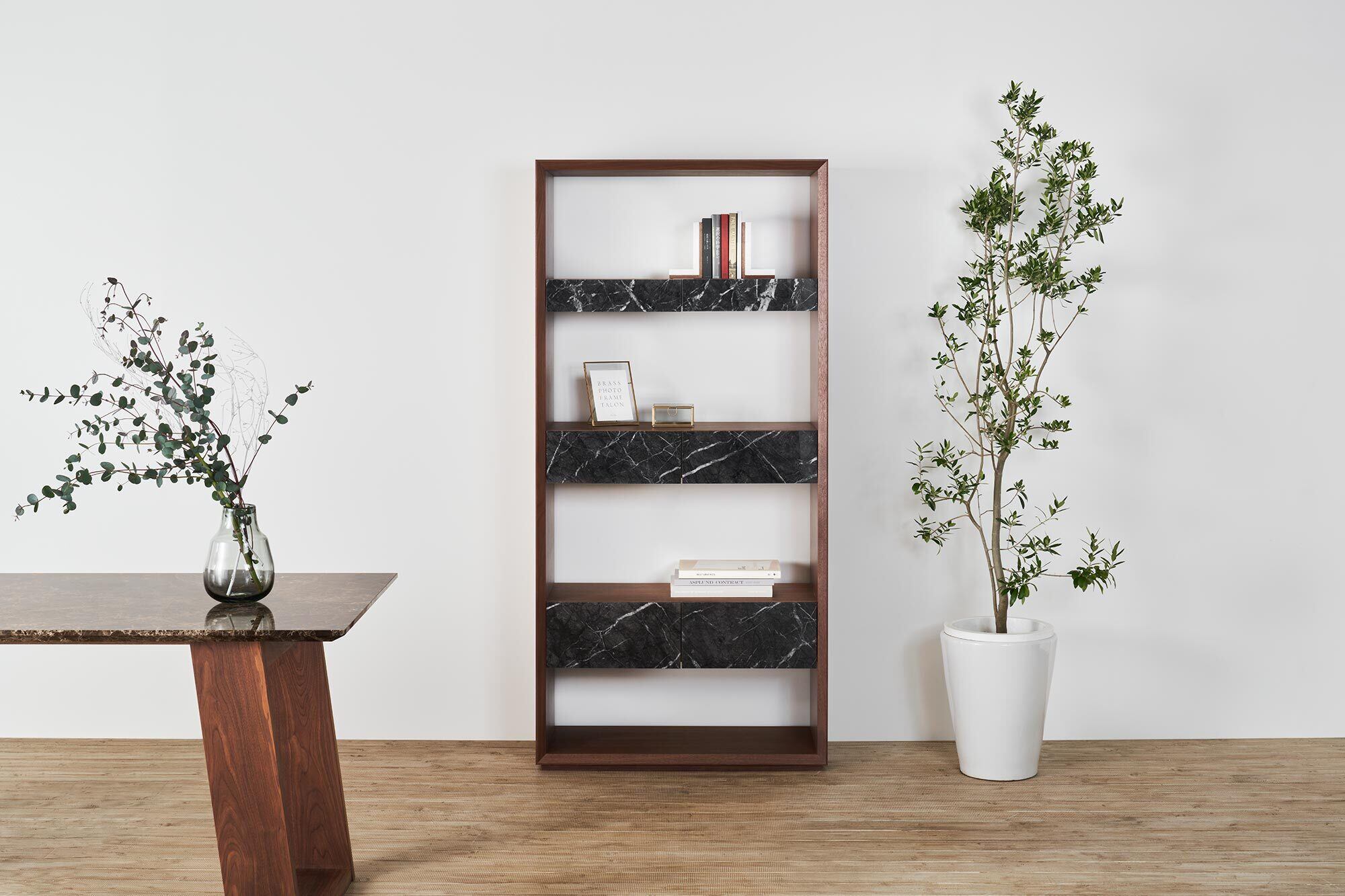 シェルフ｜天然大理石 グルジオカルニコ ｜UB-04G | Hagiwara Design