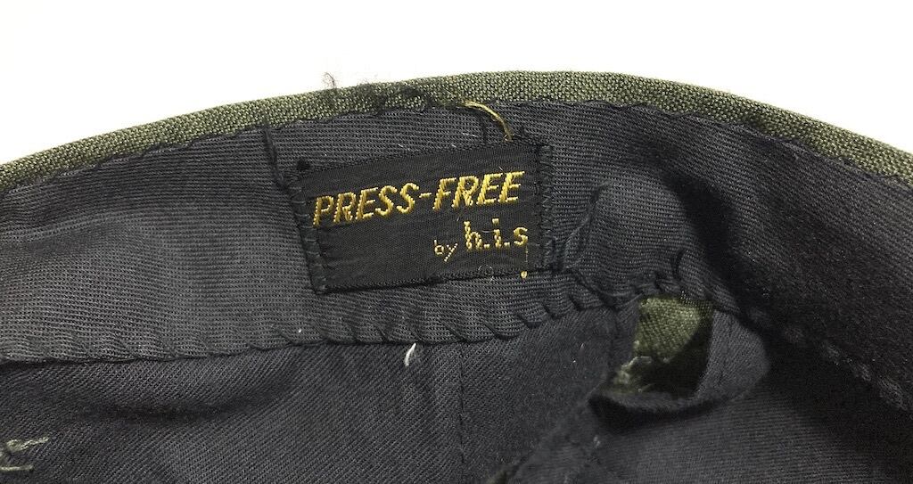 60s  PRESS-FREE by h.i.s　トラウザーズ