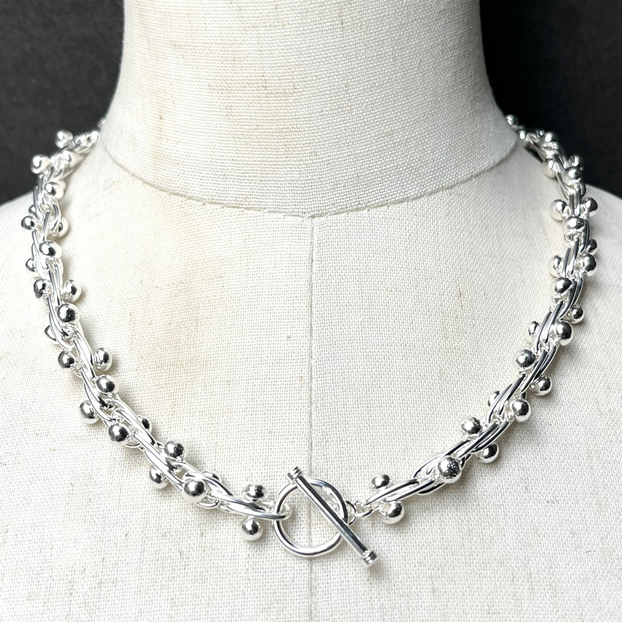 SILVER925 TWIST STAR DESIGN BRACELET/シルバー/バングル