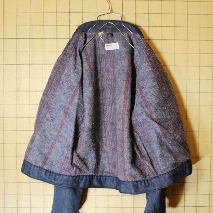 MONTGOMERY WARD101 60s デニムジャケット USA製 ジップアップ MONTGOMERY WARD101 60s デニムジャケット USA製 ジップアップ