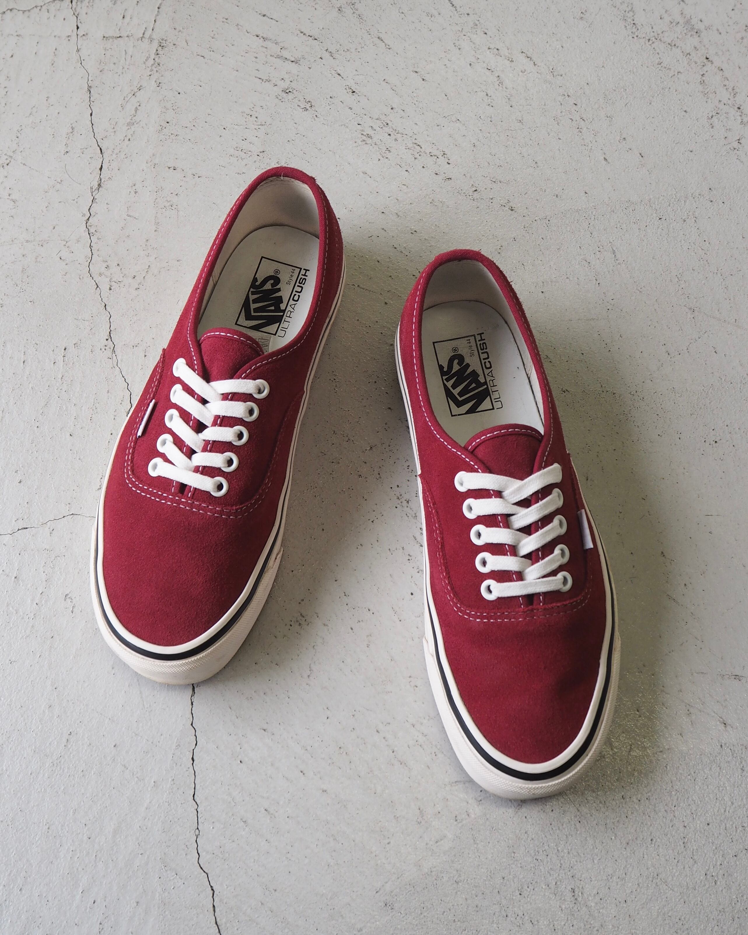 赤 vans アナハイム オーセンティック 初期 廃盤 VANS ANAHEIM