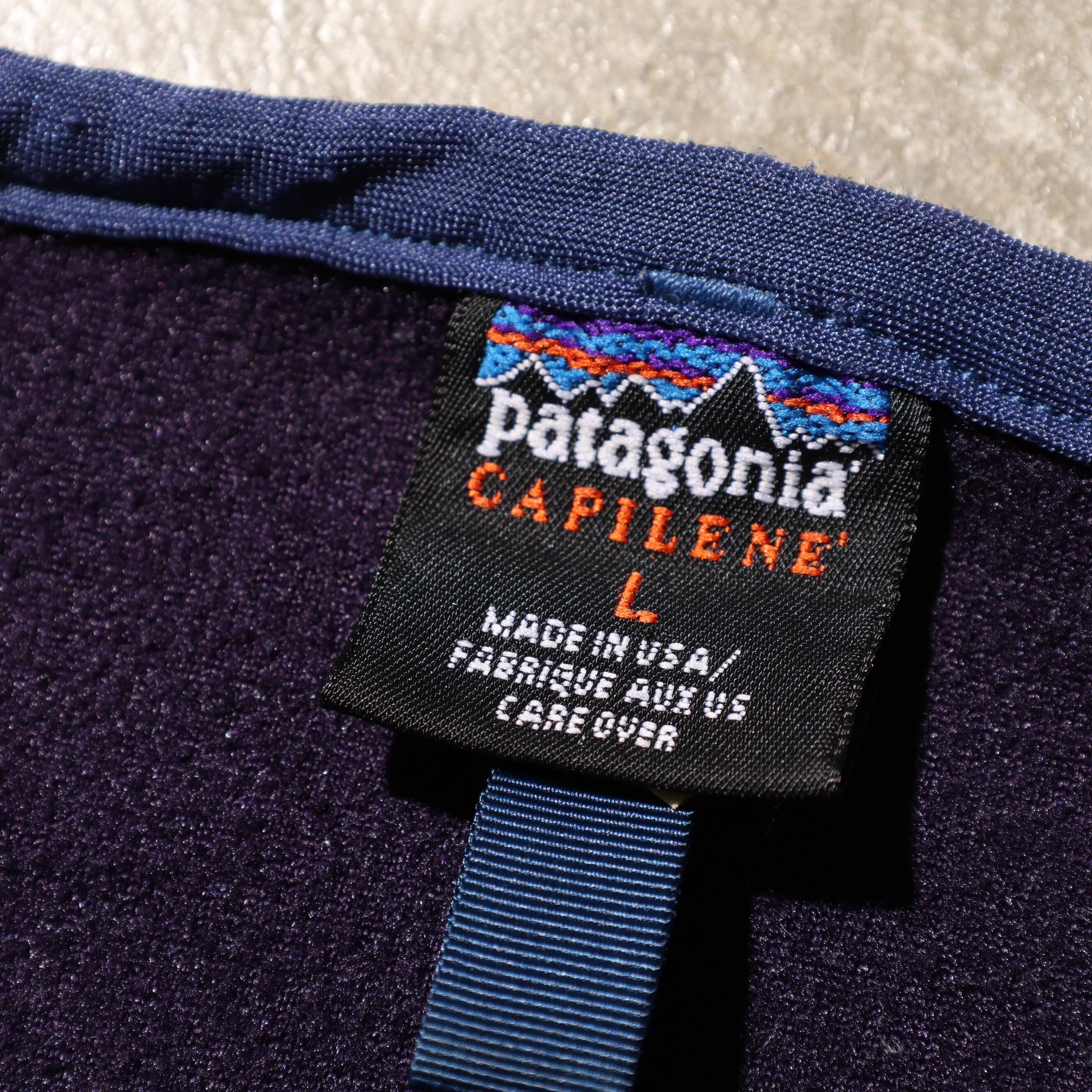 極美品 90s パタゴニア ヤーンダイ L 極美品 L 90s USA El Capilene Pullover Patagonia エルキャプリーン