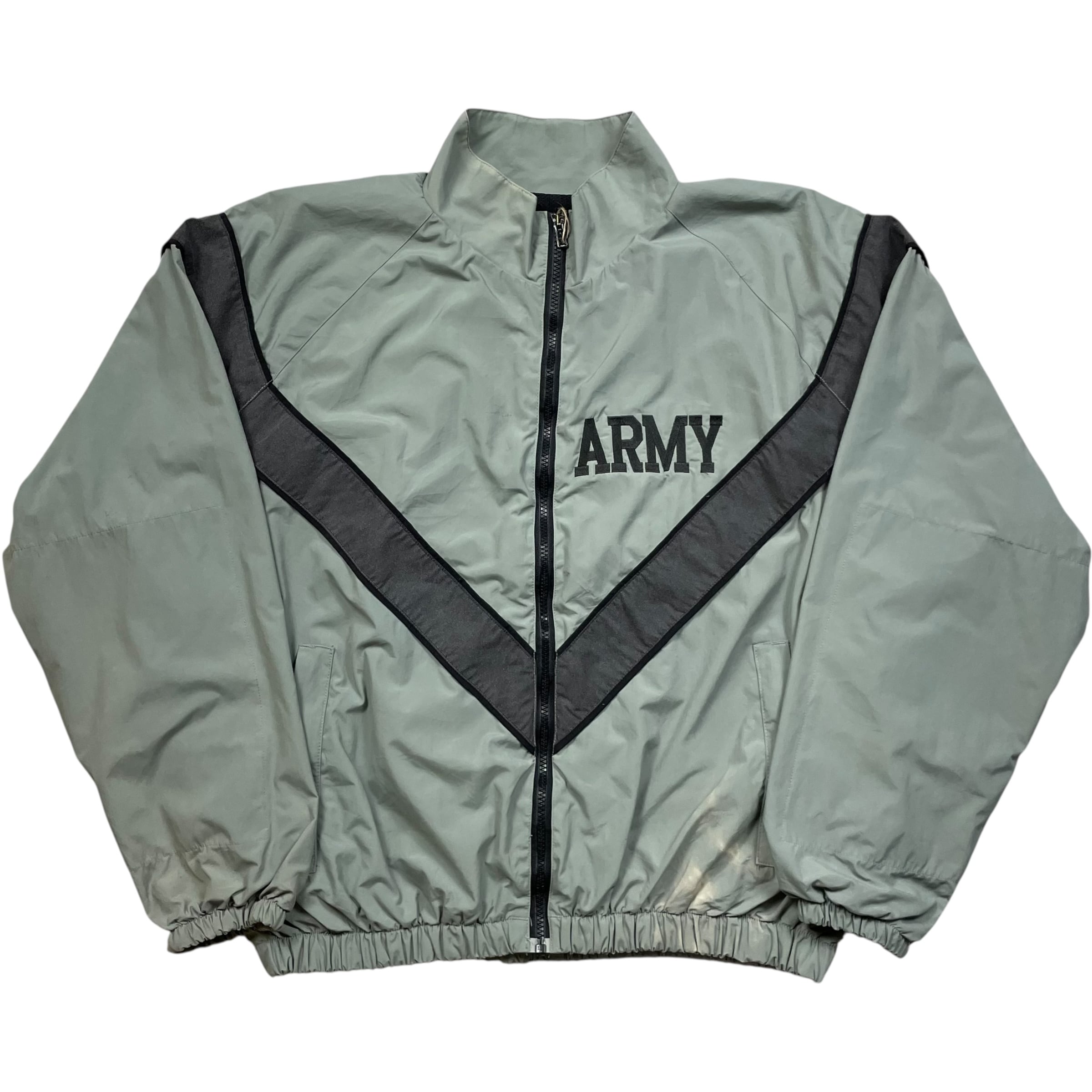 《M REGULAR 》 U.S.ARMY アメリカ陸軍 IPFUジャケット トレーニングジャケット ナイロンジャケット 90年代 vintage no.8898