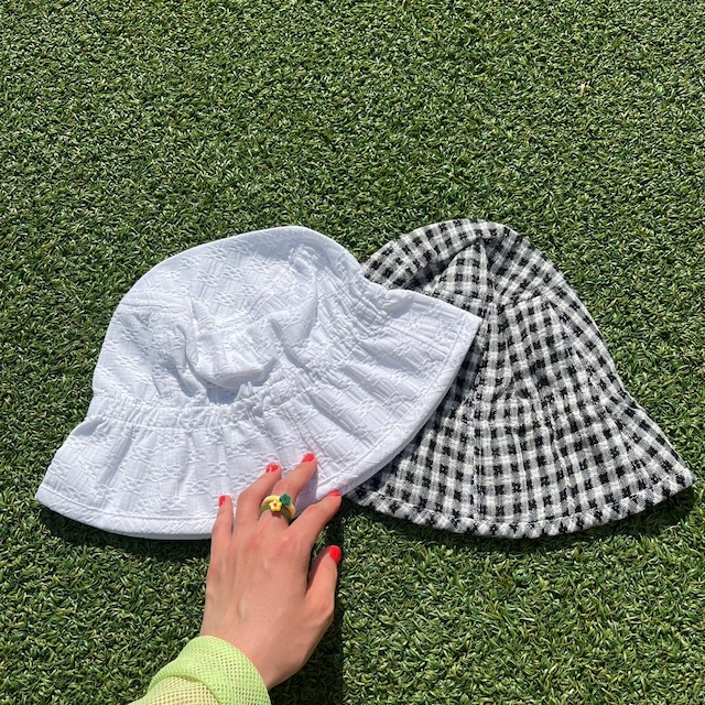 rubberized pattern hat_LN01173