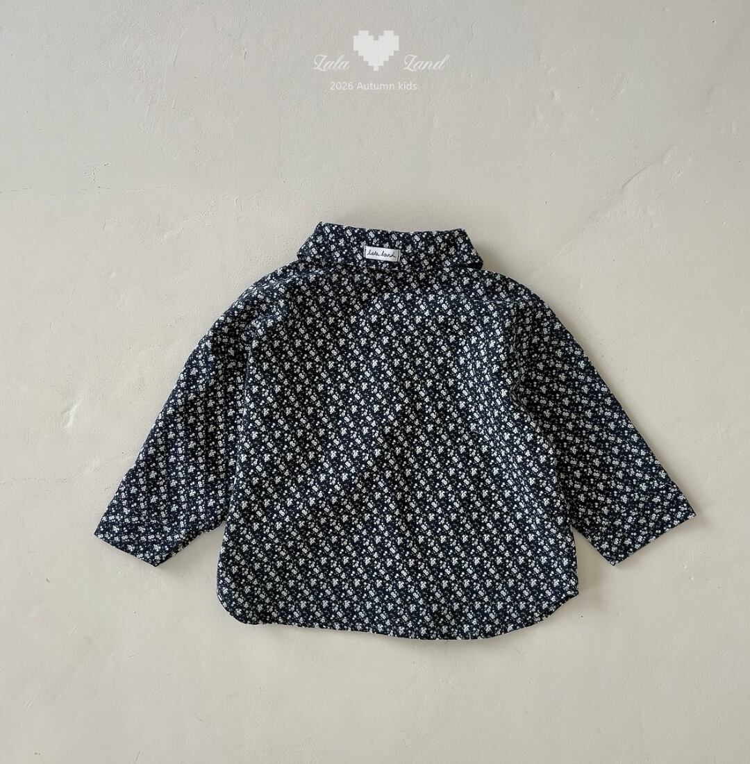 送料無料【予約】/ kids フローブラウス /lalaland