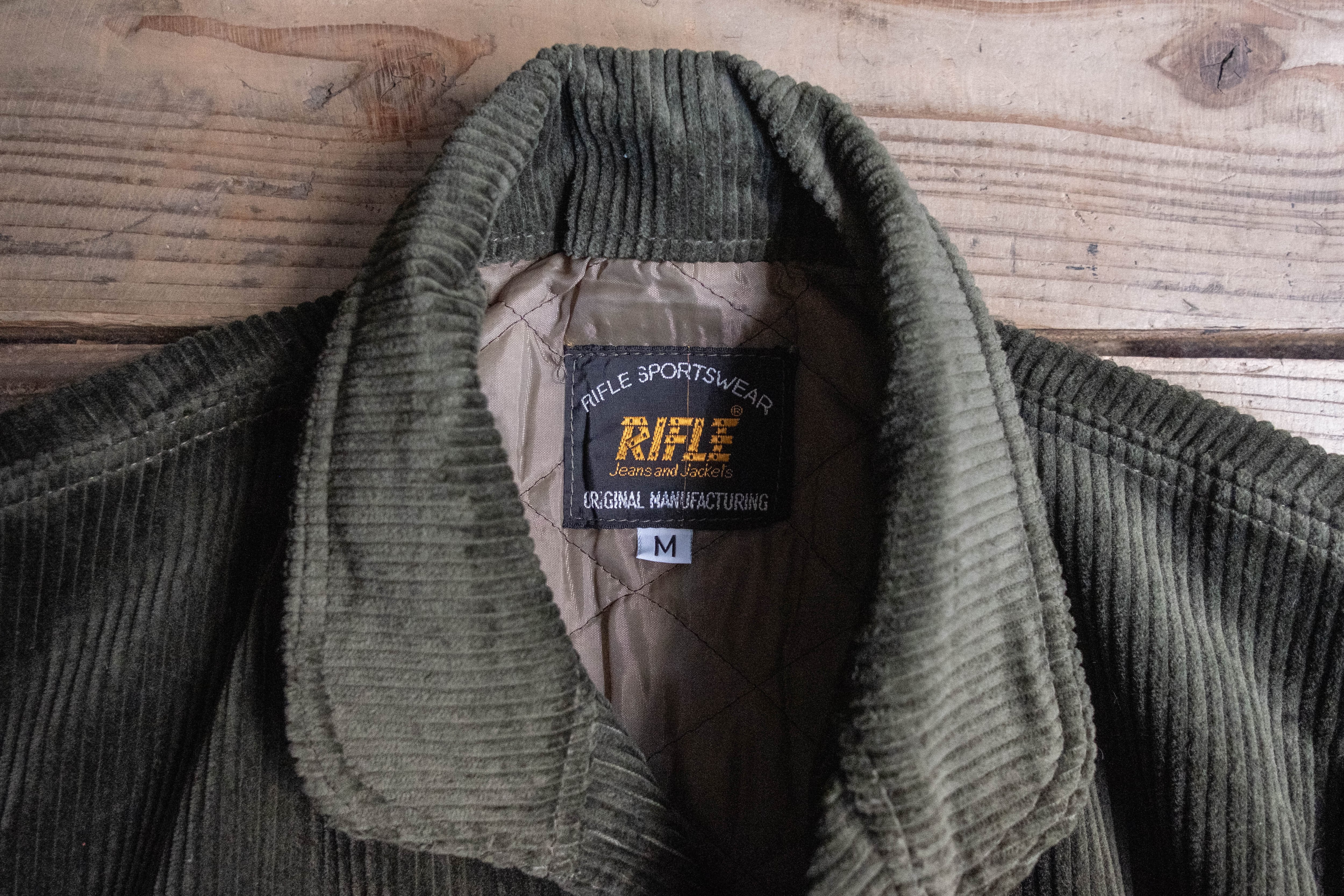 イタリア RIFLE コーデュロイハンティングジャケット dead stock