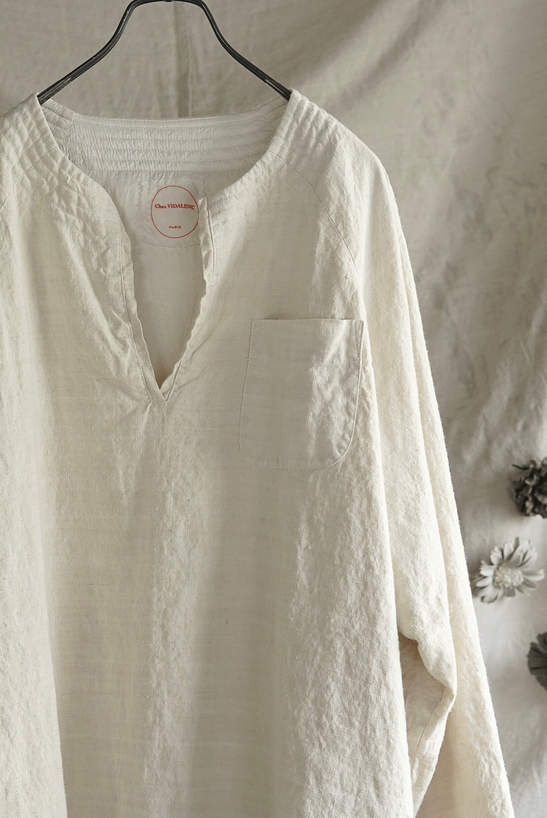 Chez VIDALENC - PULL OVER SHIRT | Brownie