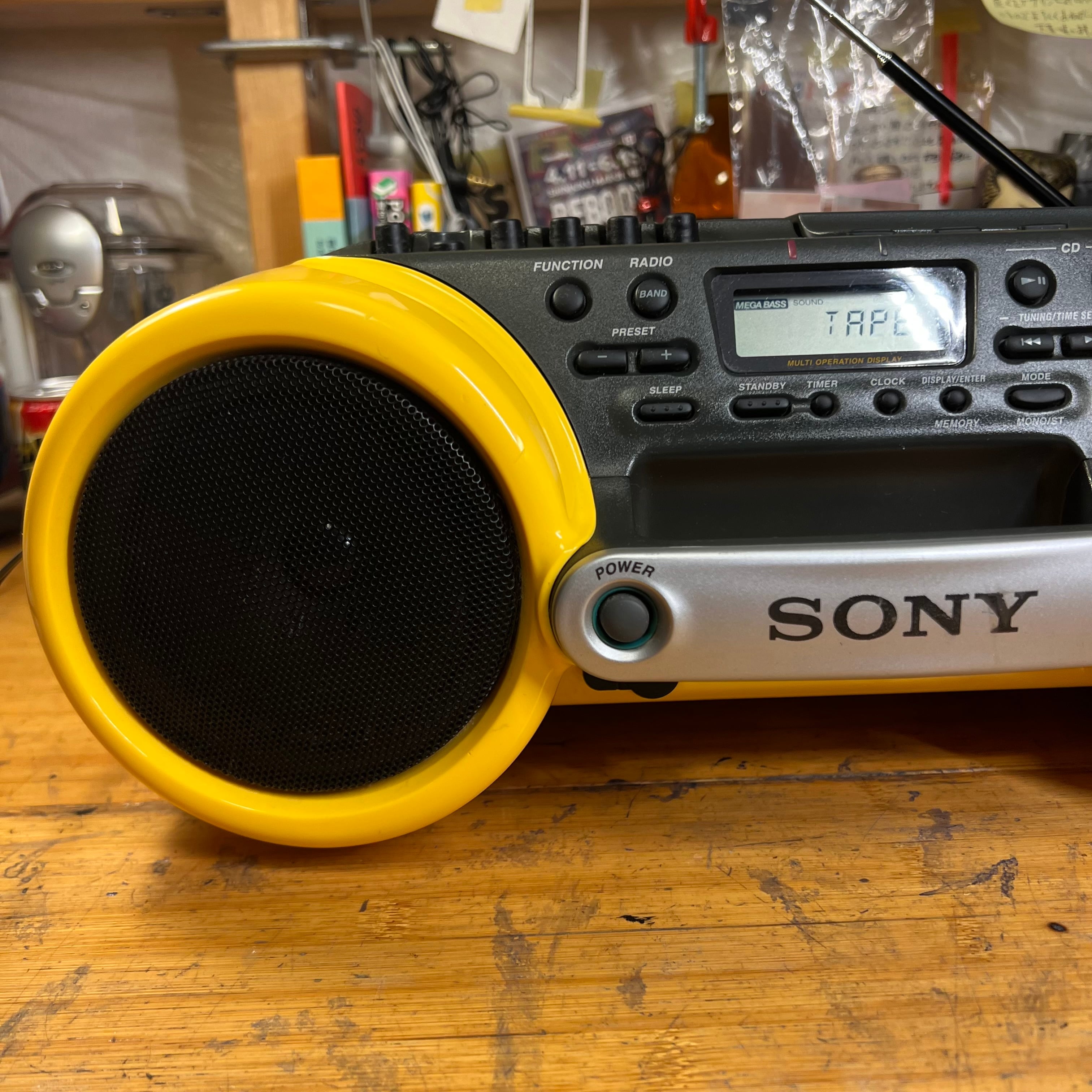 美メンテ済可動品] Sony Sports CDラジカセ CFD-980 | stability