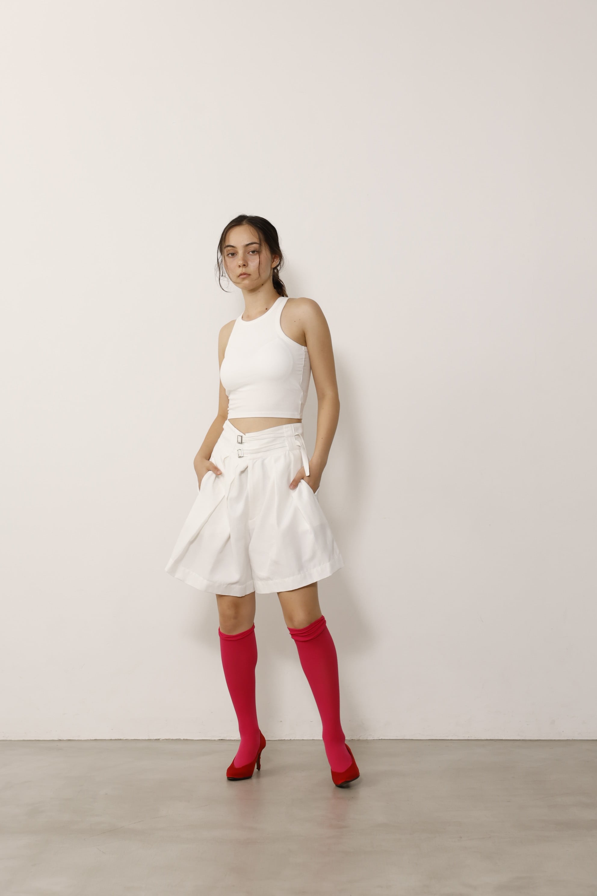 ダブルバックルグルカショーツ Double buckle Gurkha shorts | ANNIK