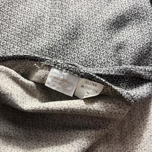 PERRY ELLIS abstract pattern rayon shirt