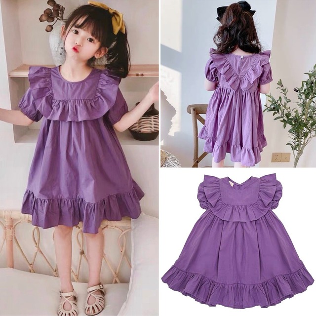 フリルワンピース