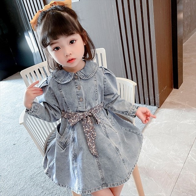 デニムワンピース 長袖 花柄ベルト パフスリーブ お嬢様ワンピース 女の子 子供服 キッズ ベビー 可愛い プチプラ 清楚 ゆったり 可愛い カジュアル ナチュラル 取寄 発送目安14 21日営業日 Laff Store For Baby Kids ベビー キッズ 子供服 ショップ情報 デニムワンピース 長袖 花柄ベルト パフスリーブ お嬢様ワンピース 女の子 子供服 キッズ ベビー 可愛い プチプラ 清楚 ゆったり 可愛い カジュアル ナチュラル 取寄 発送目安14 21日営業日 Laff Store For Baby Kids ベビー キッズ 子供服 ショップ情報