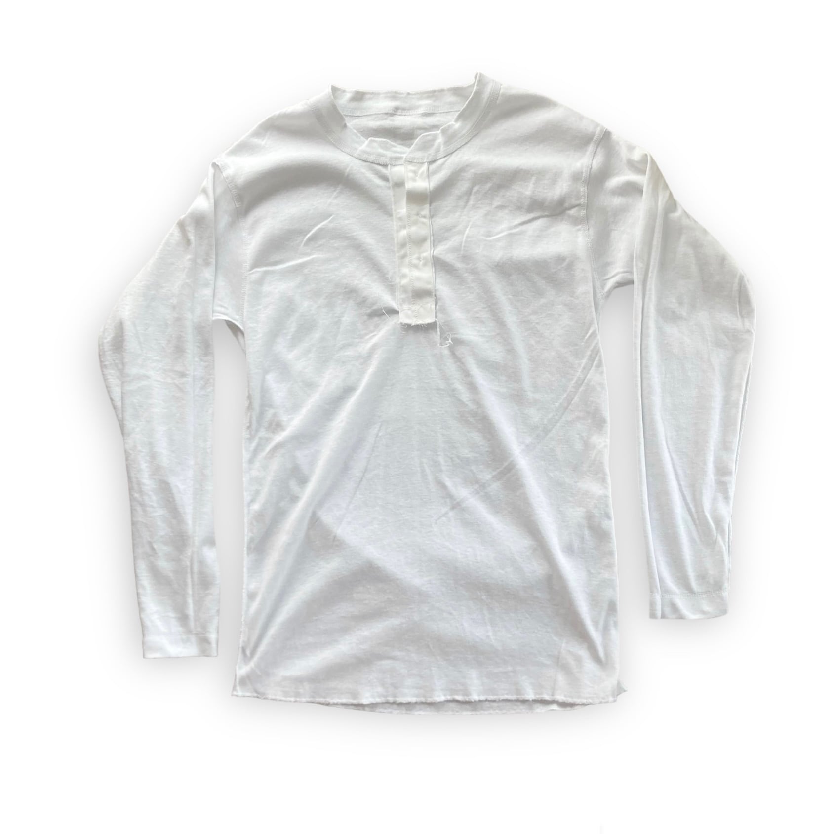 80's〜90's LONG JOHN 3BUTTON HENLY NECK L/S T-SHIRT | chillrobe