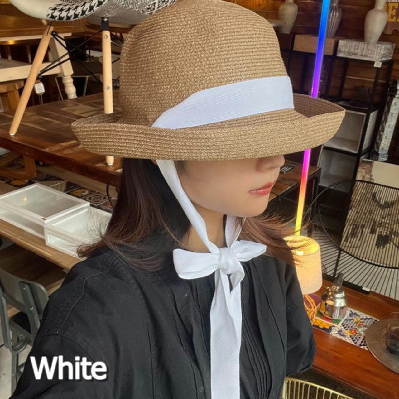 TOPANGA accessory  UV cut 99%  Paper Hat  2Type　ハット　リボン　帽子　かわいい