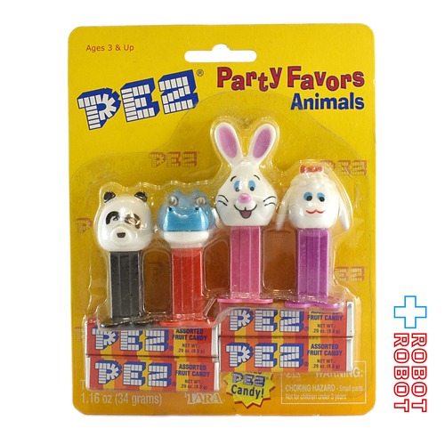 ミニPEZ パーティー フェイバーズ アニマルズ 未開封